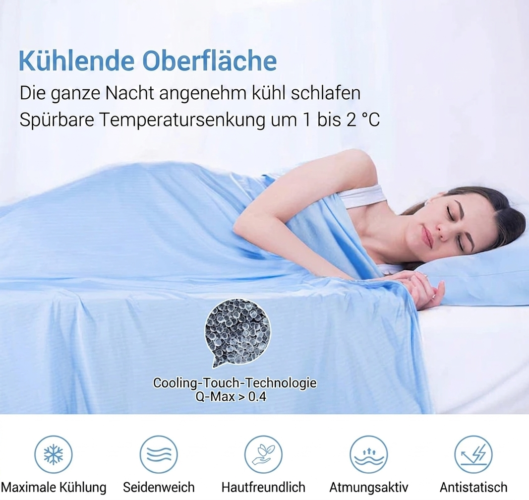 Ein angenehmes Schlafklima, auch im Hochsommer.